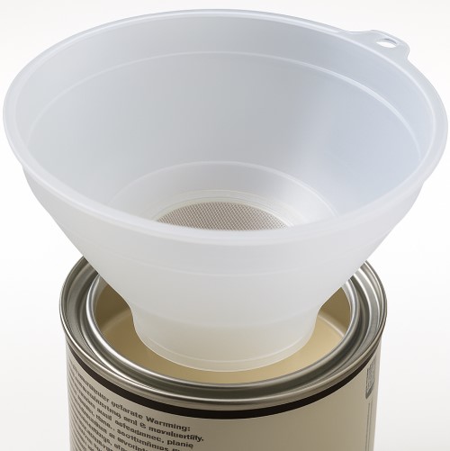 filtrační nálevka paint